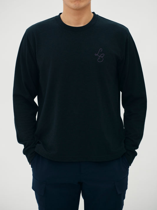 Comfort Long-Sleeve Tee Black