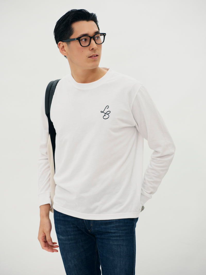 Comfort Long-Sleeve Tee White