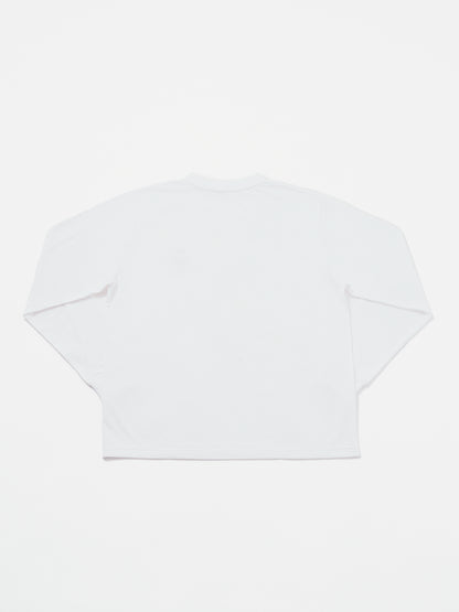 Comfort Long-Sleeve Tee White