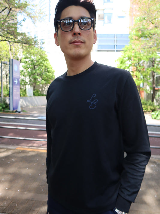 コンフォートロングスリーブT ‐ BLACK